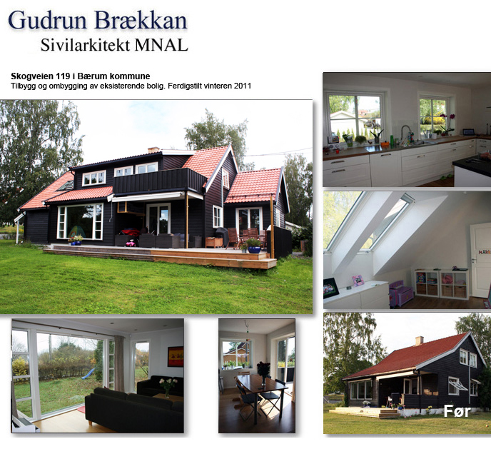 Skogveien 119 ombygning