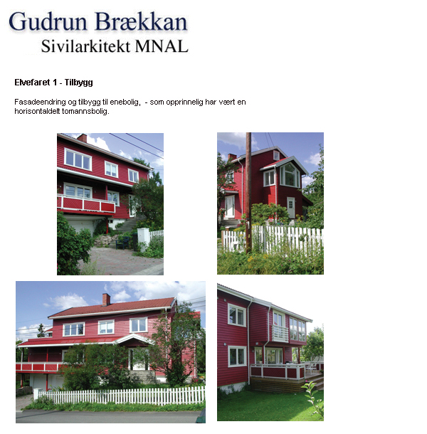 Tidligere tomannsbolig i Elvefaret